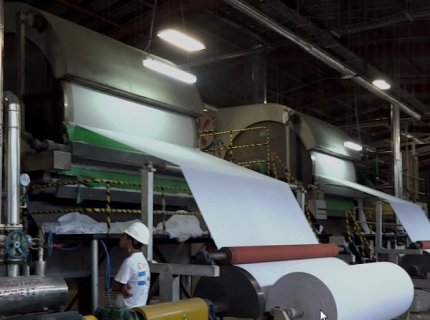 Máquinas de reciclaje de papel residual para hacer tejido